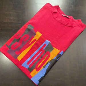 Vintage 90s Psycho Wear Men's Graphic T Shirt Sz XXL Red NWOT Very Rare